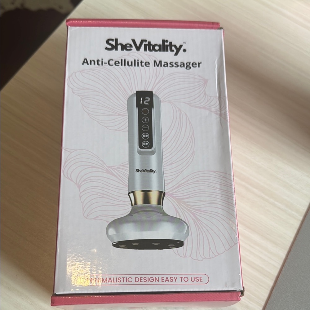 New Silver Anti-Cellulite Massager